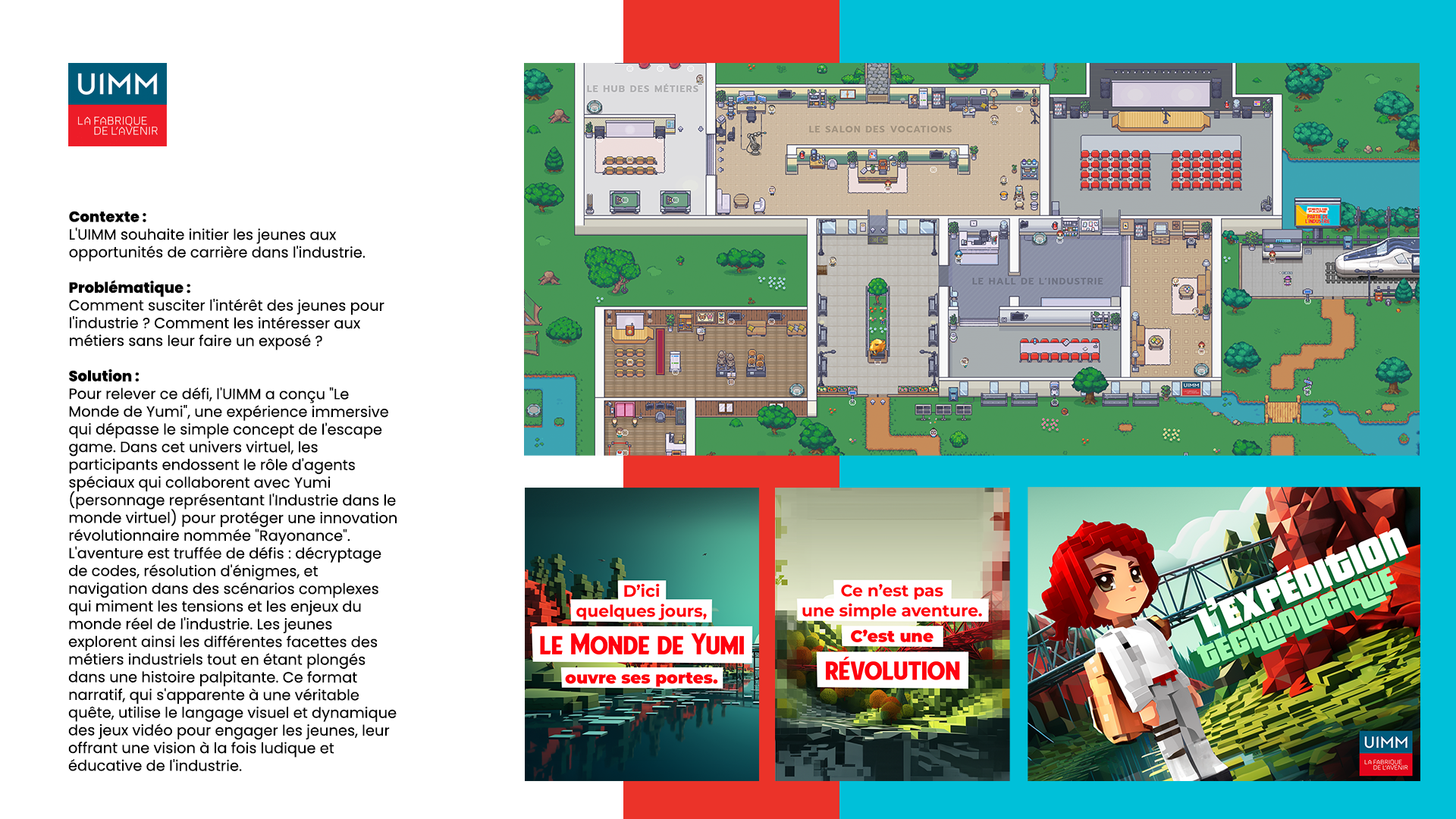 Case study UIMM — Le Monde de Yumi — Escape game industriel